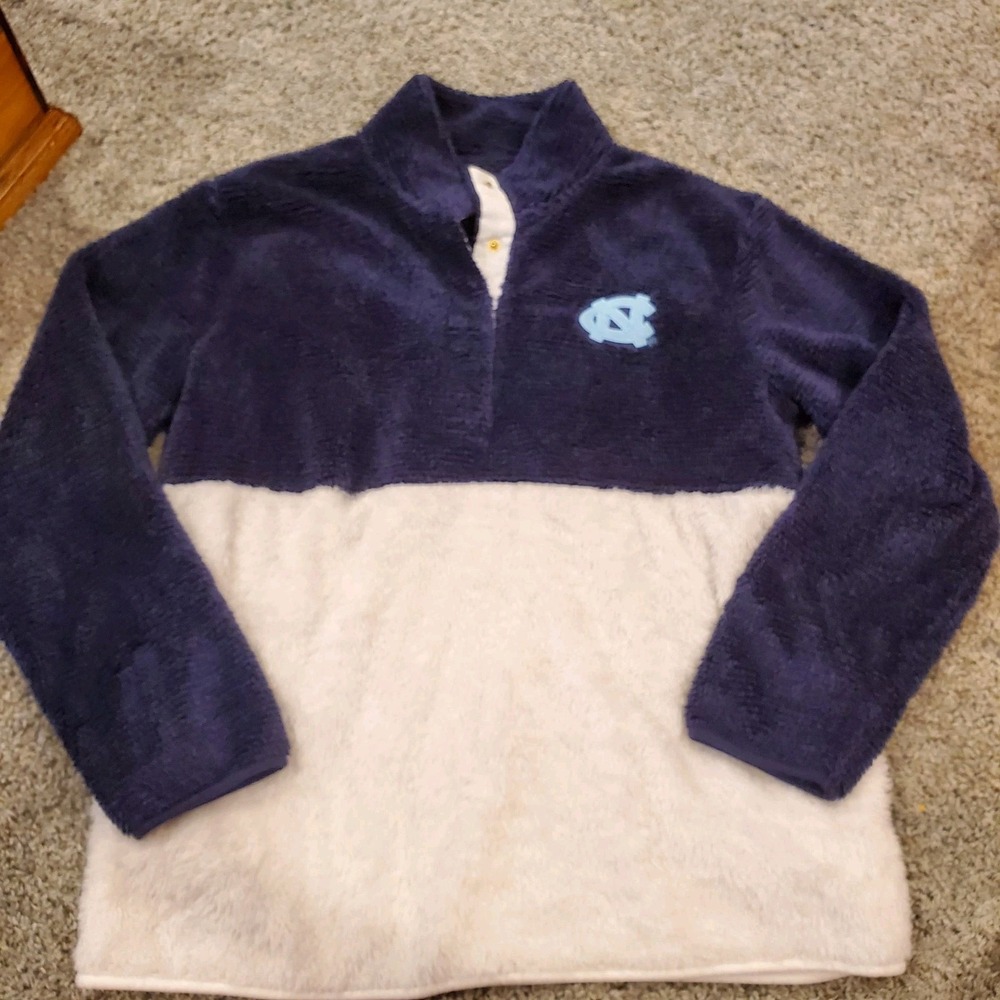 Boxercraft Women's Everest Half Zip NCAA North Carolina Tar Heels L READ‎ HOLE